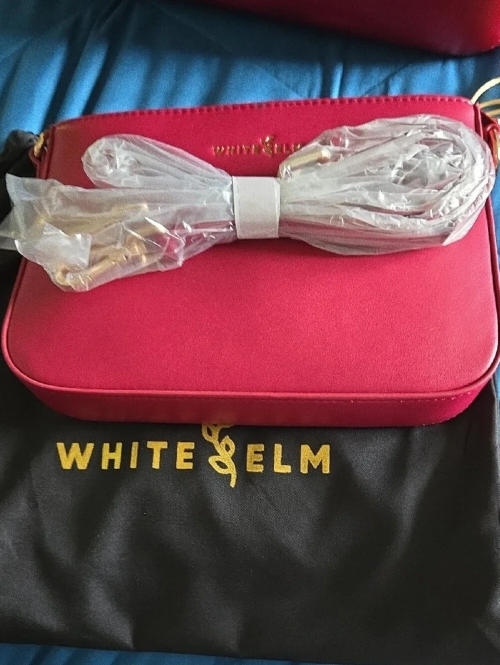 White Elm Fuchsia Crossbody Bag